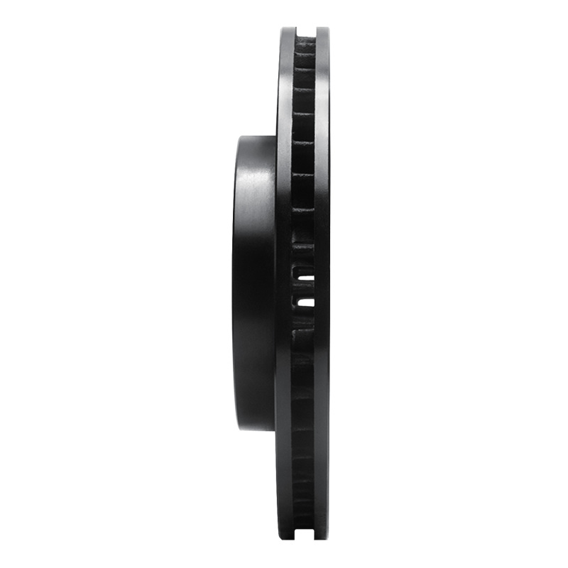 Chevrolet Classic Brake Rotor (1) - Front Left - R1 Concepts - Drilled & Slotted - Black - `97-`05